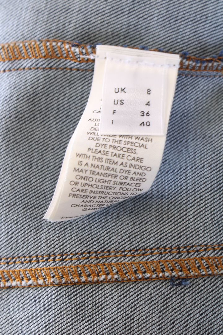 Victoria Victoria Beckham S/S Waistcoat Denim S