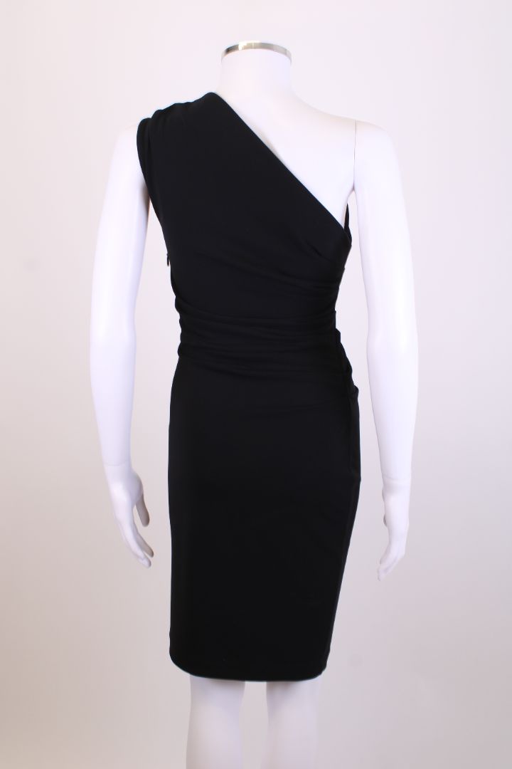 Gucci One Shoulder Dress Black S
