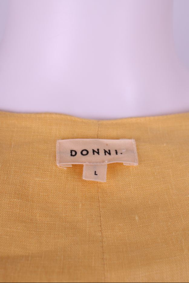 Donni 2 piece co ord Lemon L