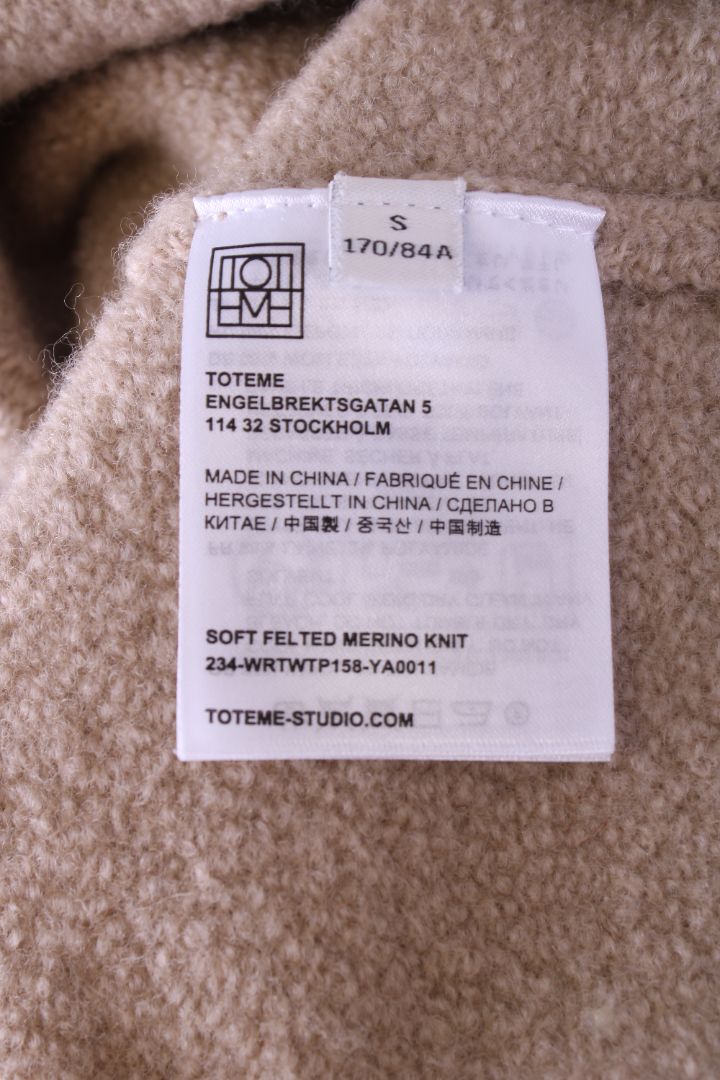 Toteme Sweater Beige S