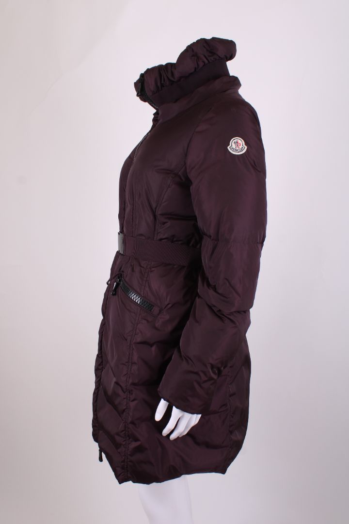 Moncler Padded Coat Plum M