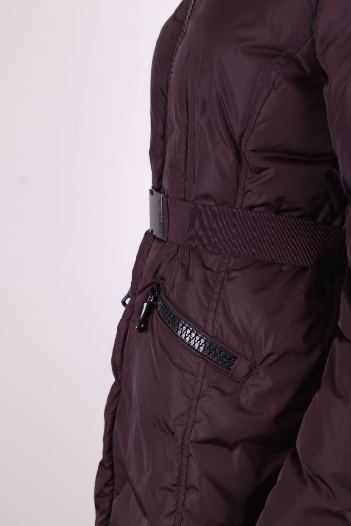 Moncler Padded Coat Plum M