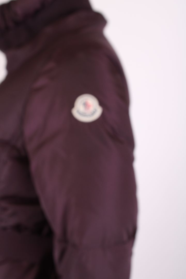 Moncler Padded Coat Plum M