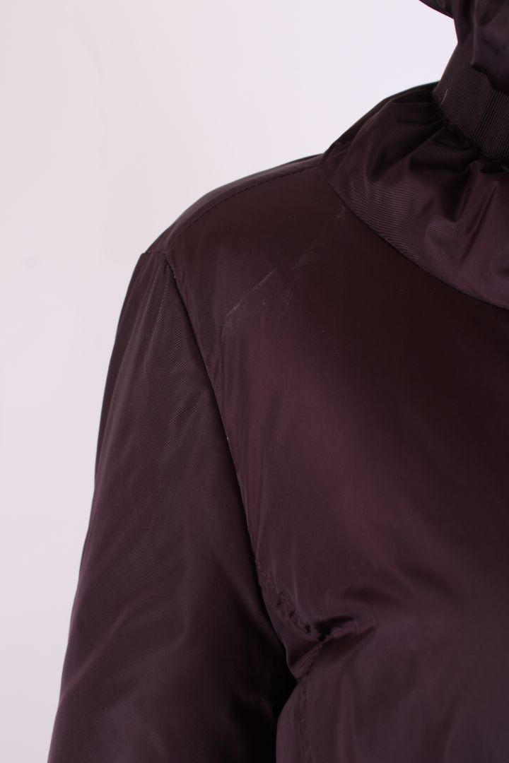 Moncler Padded Coat Plum M