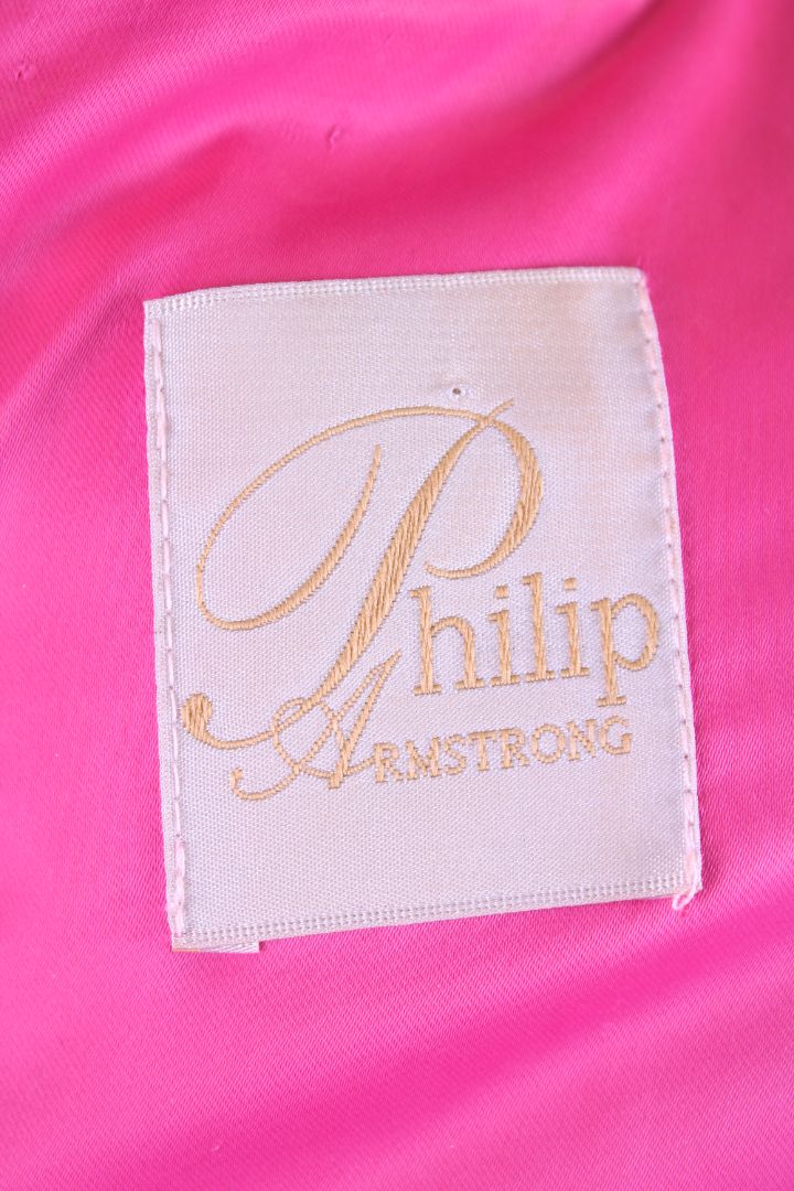 Philip Armstrong L/S Sequin Top Pink M