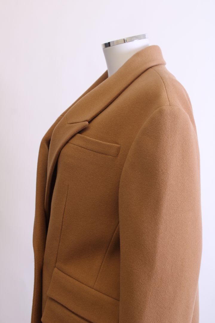 All Saints Split Back Jacket Tan M