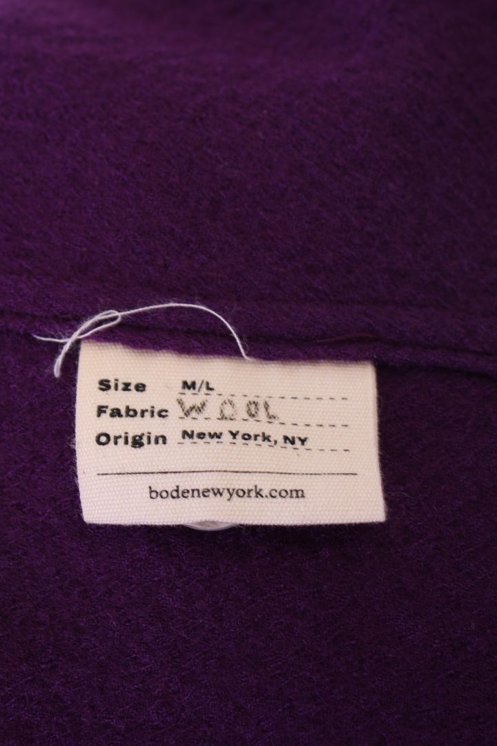 Bode Shacket Purple M/L
