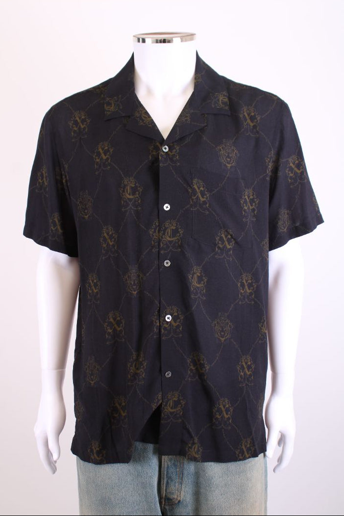 Hotel Franks X Camilla S/S Print Shirt Black / Khaki M