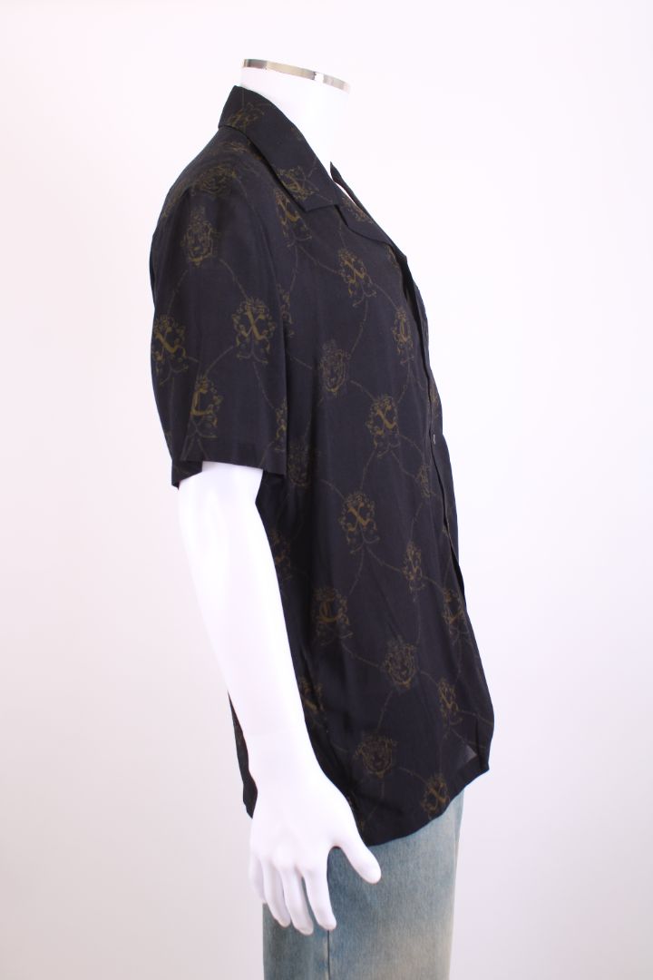 Hotel Franks X Camilla S/S Print Shirt Black / Khaki M