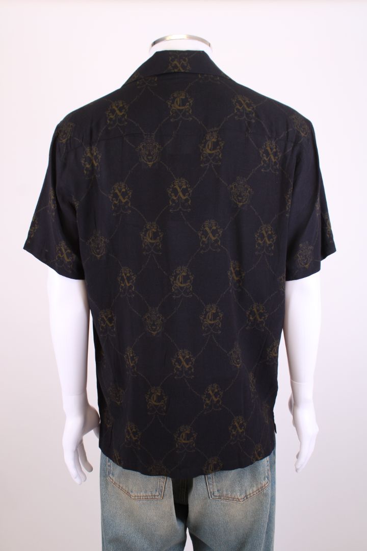 Hotel Franks X Camilla S/S Print Shirt Black / Khaki M