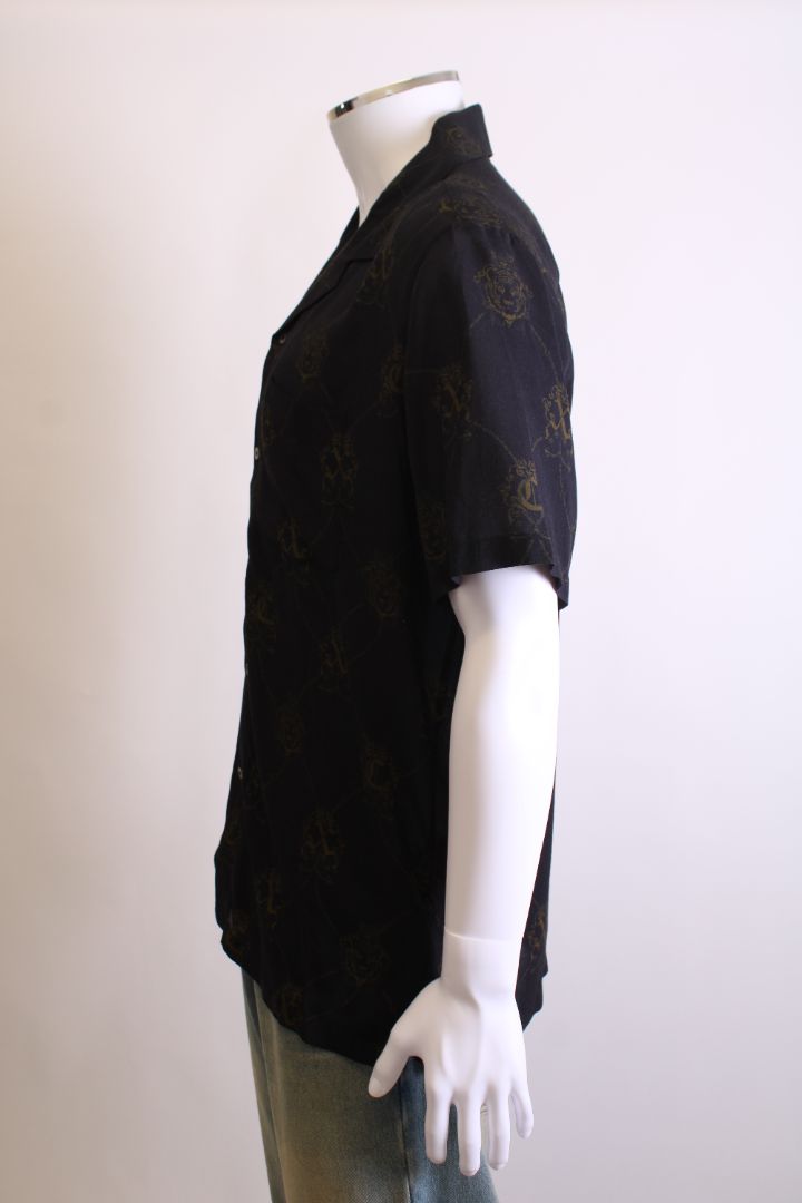 Hotel Franks X Camilla S/S Print Shirt Black / Khaki M