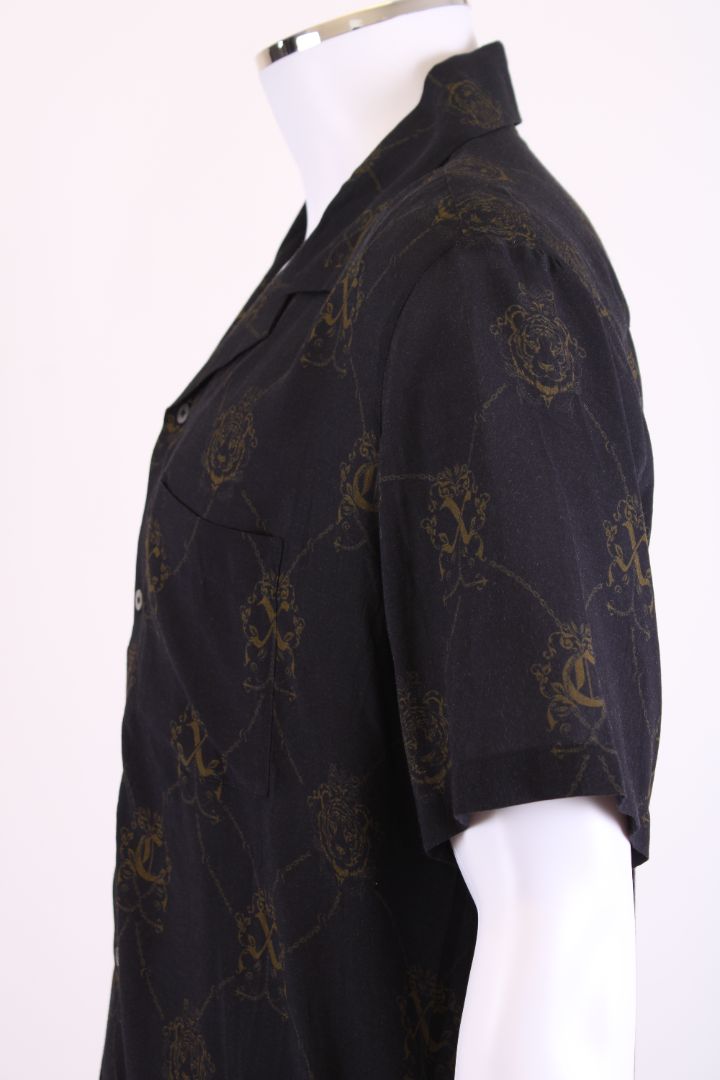 Hotel Franks X Camilla S/S Print Shirt Black / Khaki M
