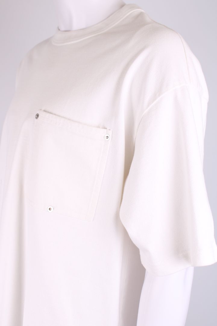Bottega Veneta Oversized crewneck T shirt White L