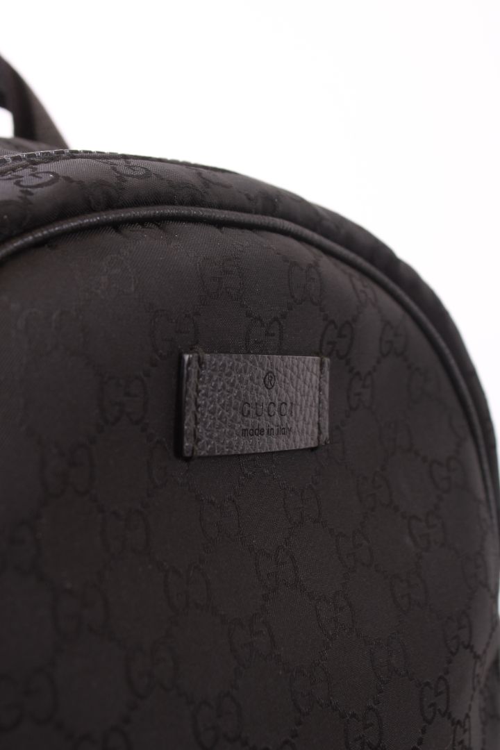 Gucci GG nylon Rucksack Black