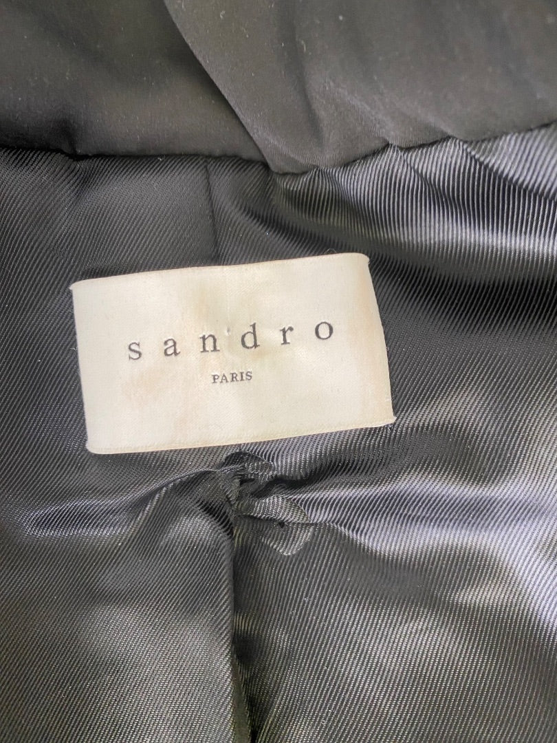 Navy Sandro Coat, 38