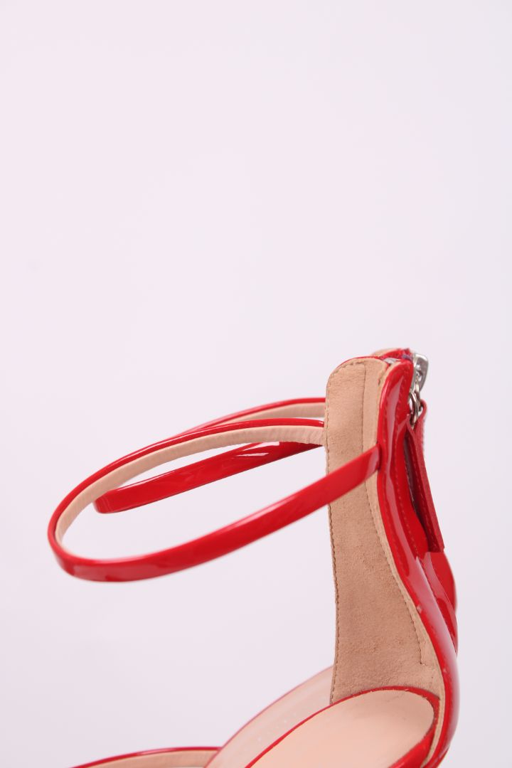 Giuseppe Zanotti Patent Heels Red 40