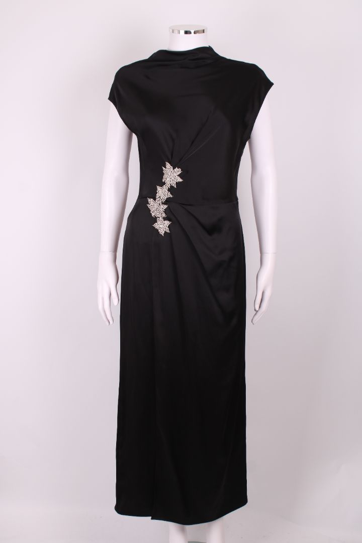 Christopher Kane S/S Crystal Detail Dress Black 10