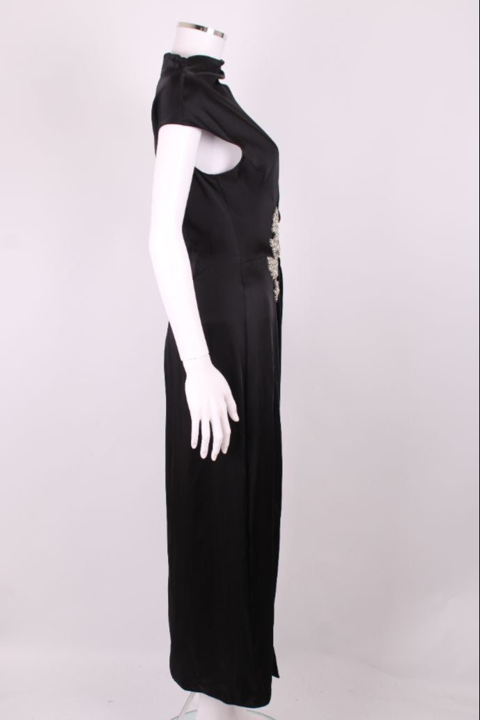 Christopher Kane S/S Crystal Detail Dress Black 10