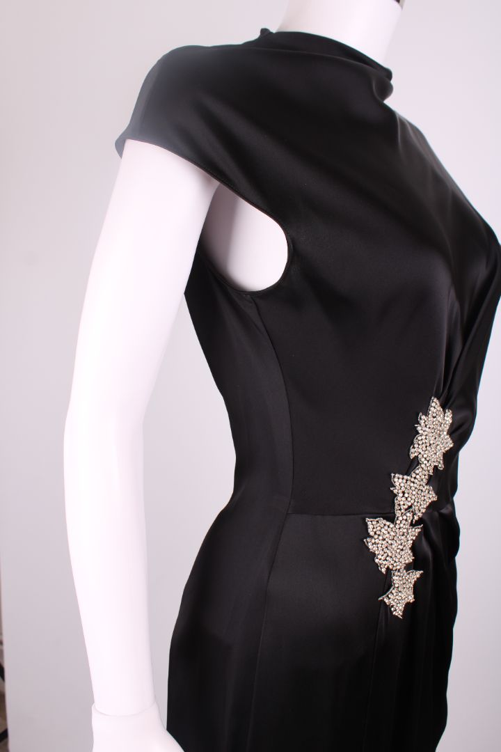 Christopher Kane S/S Crystal Detail Dress Black 10