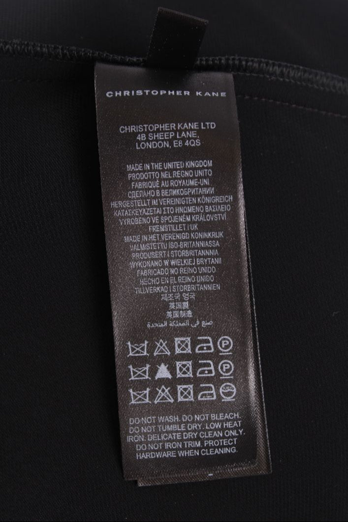 Christopher Kane S/S Crystal Detail Dress Black 10