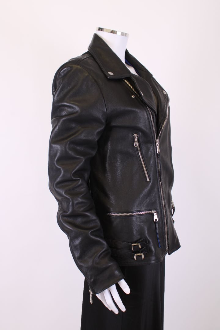 Mulberry x G.M.Jagger Leather Jacket Black 14