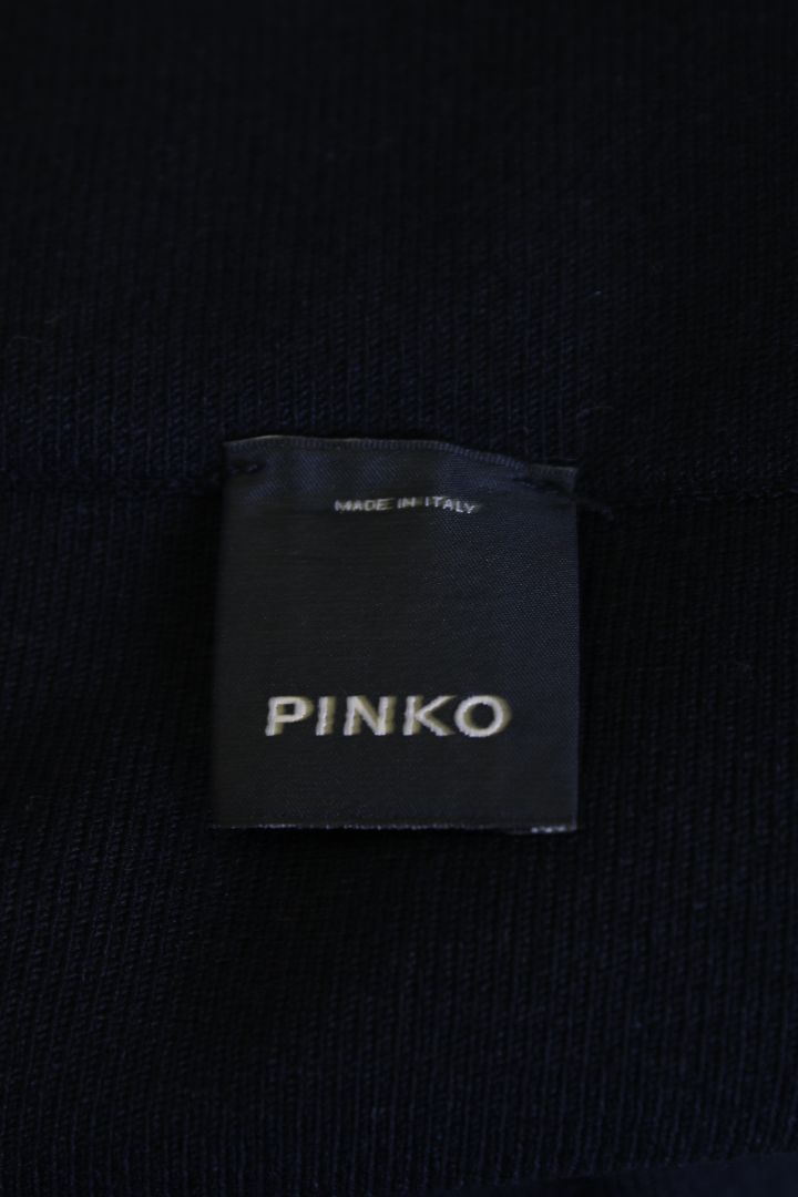 Pinko Knitted Fringe Skirt Black M