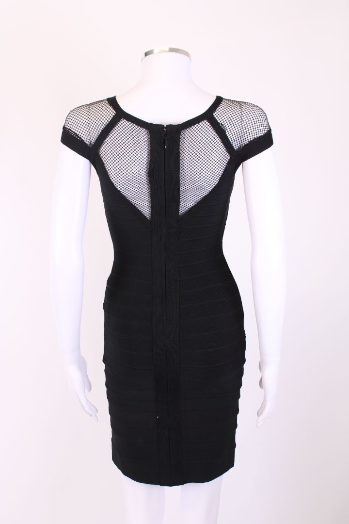 Herve Leger black body con dress Black M