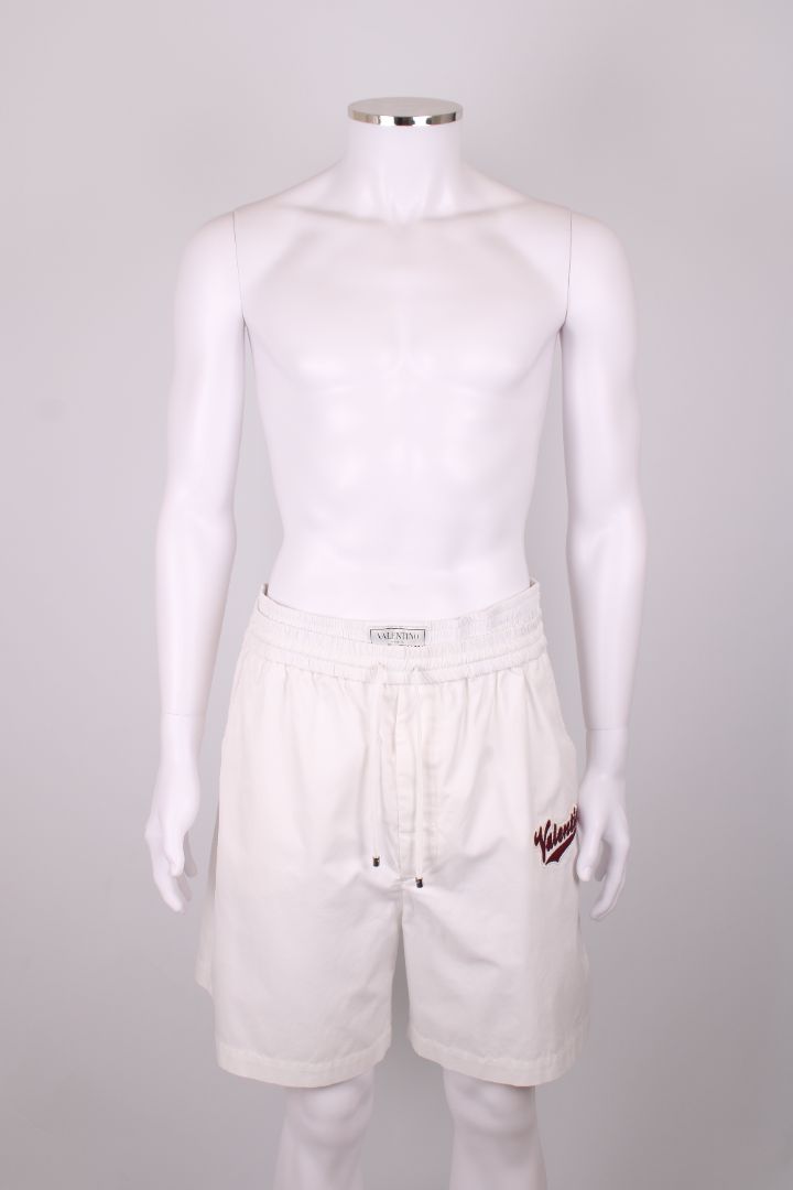 Valentino Varsity valentino set white/ Burgundy 48
