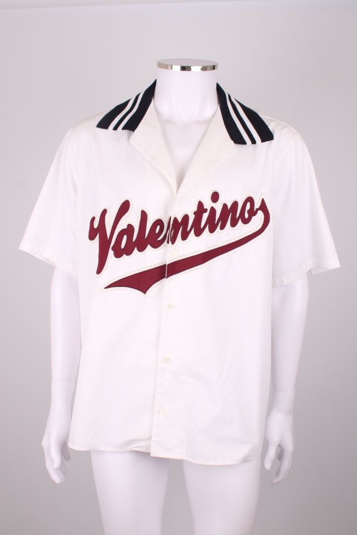 Valentino Varsity valentino set white/ Burgundy 48