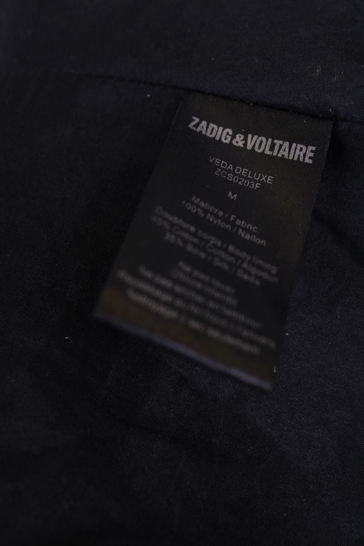 Zadig & Voltaire Sequin Blazer Jacket Gold/ Silver M