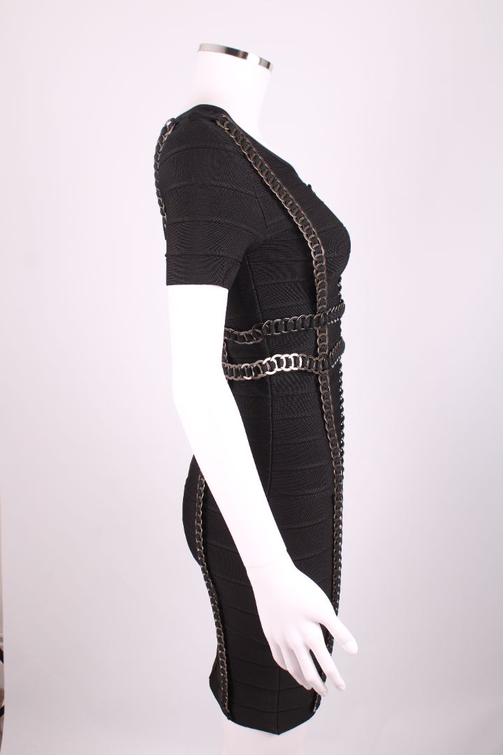 Herve Leger Dress Black XS