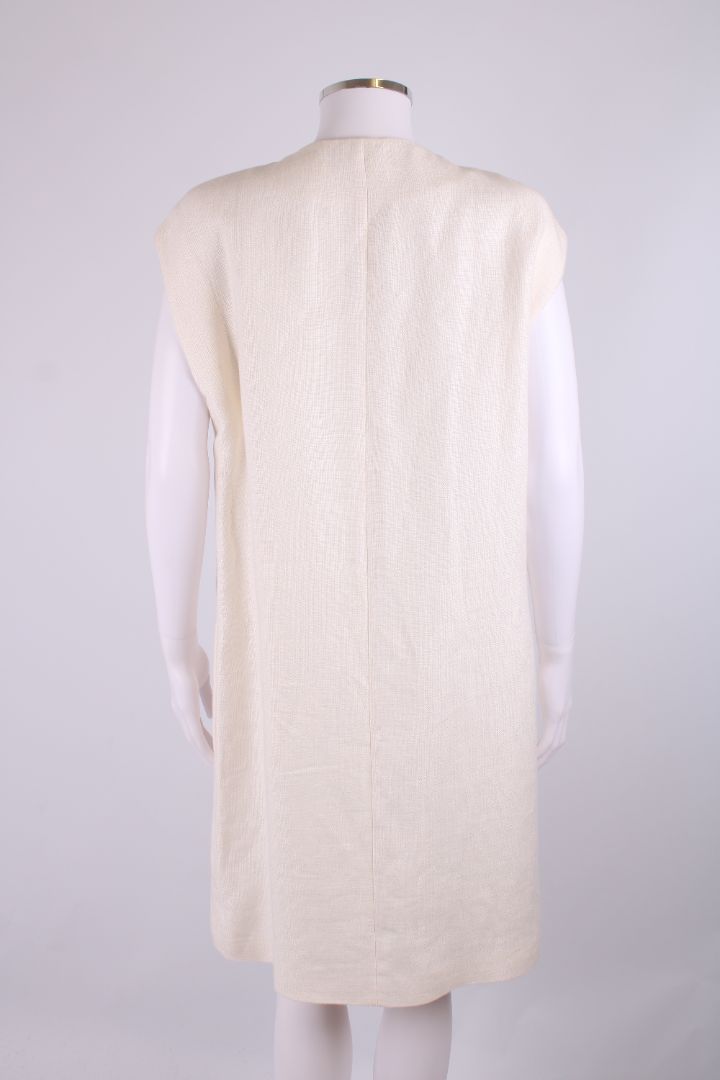Max Mara Studio Waistcoat Cream 10