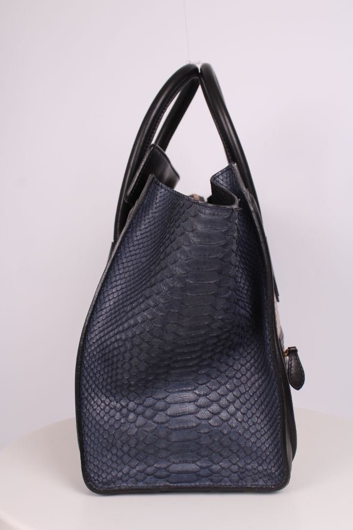 Celine Phantom Luggage Python