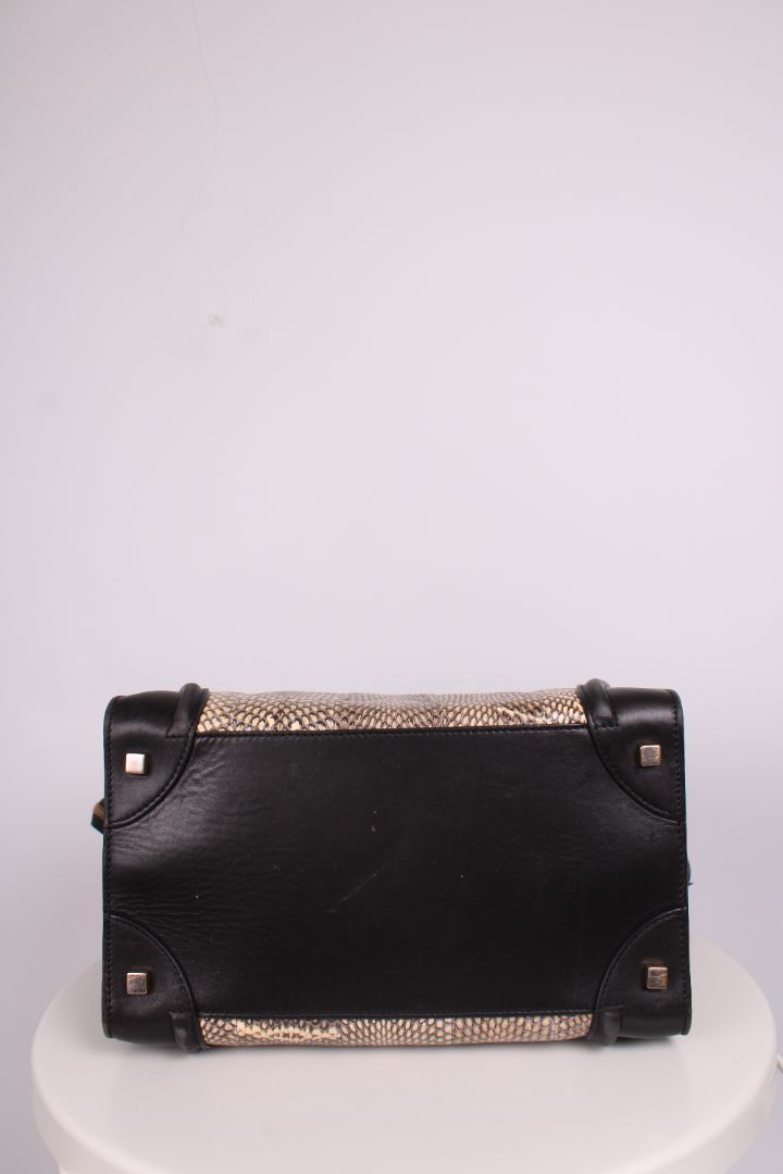 Celine Phantom Luggage Python