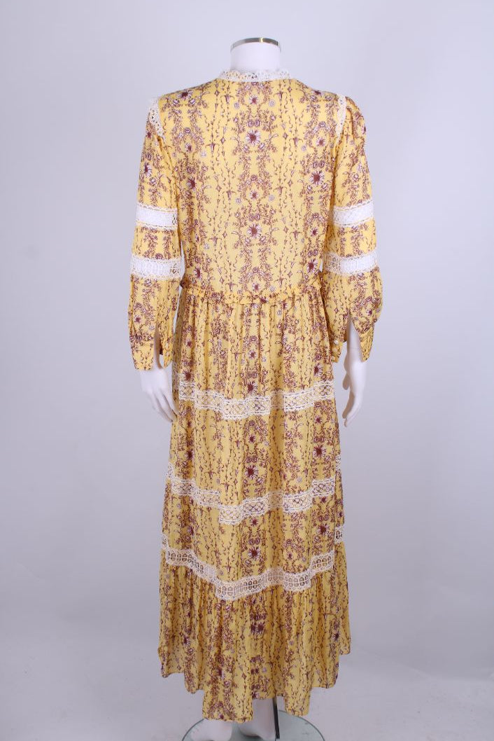 Sandro Dress Yellow 42