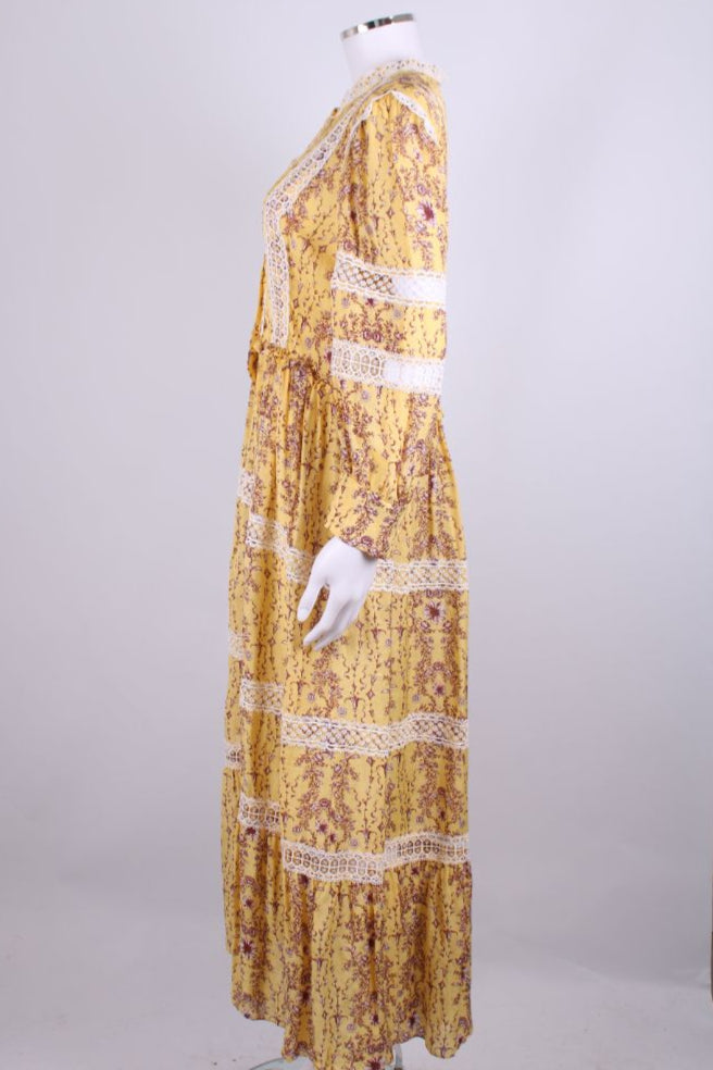 Sandro Dress Yellow 42