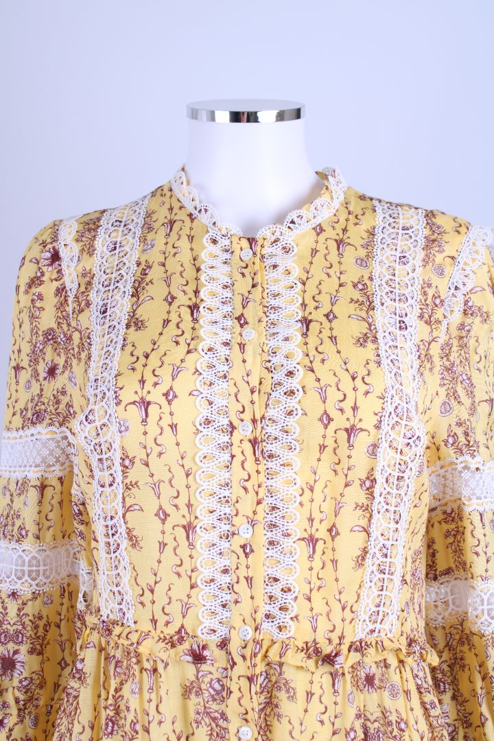Sandro Dress Yellow 42