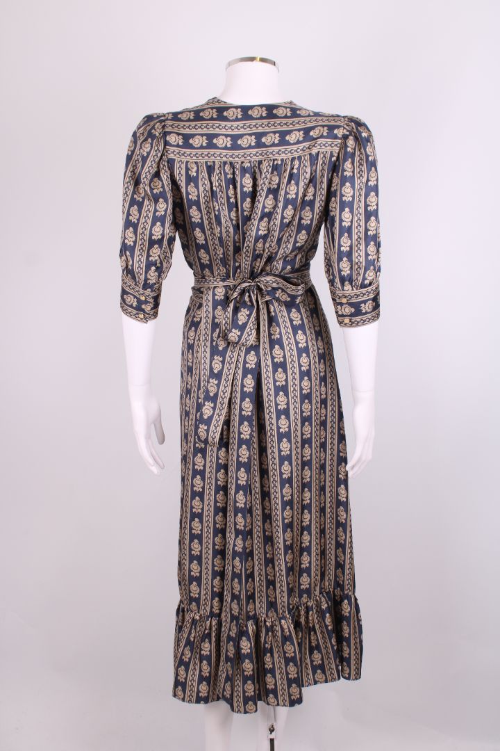 Sandro Dress Blue/ Gold 10