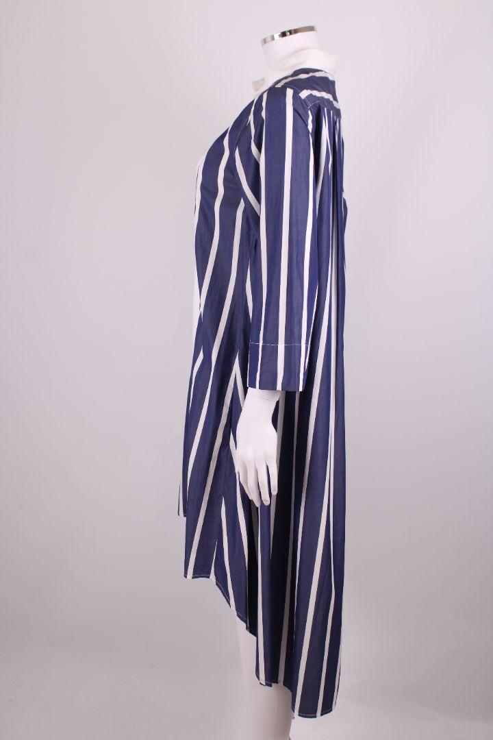 Sara Roka Dress Blue Stripe