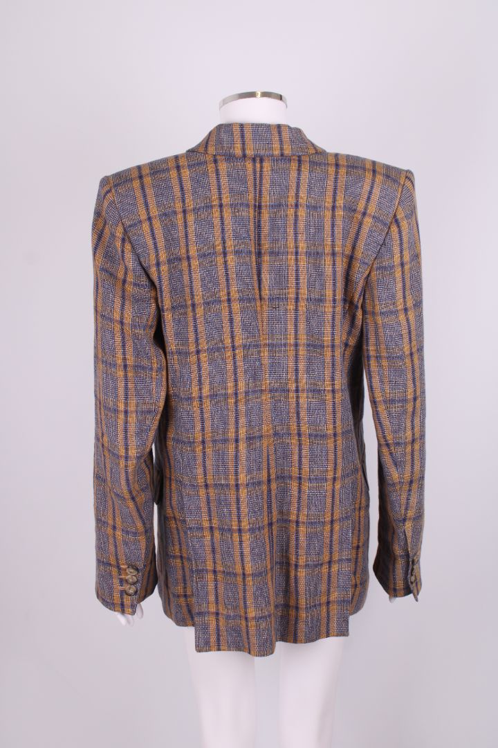 Isabel Marant Etoile Blazer Blue/ Yellow 10