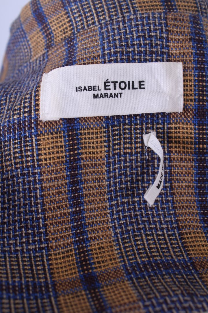 Isabel Marant Etoile Blazer Blue/ Yellow 10