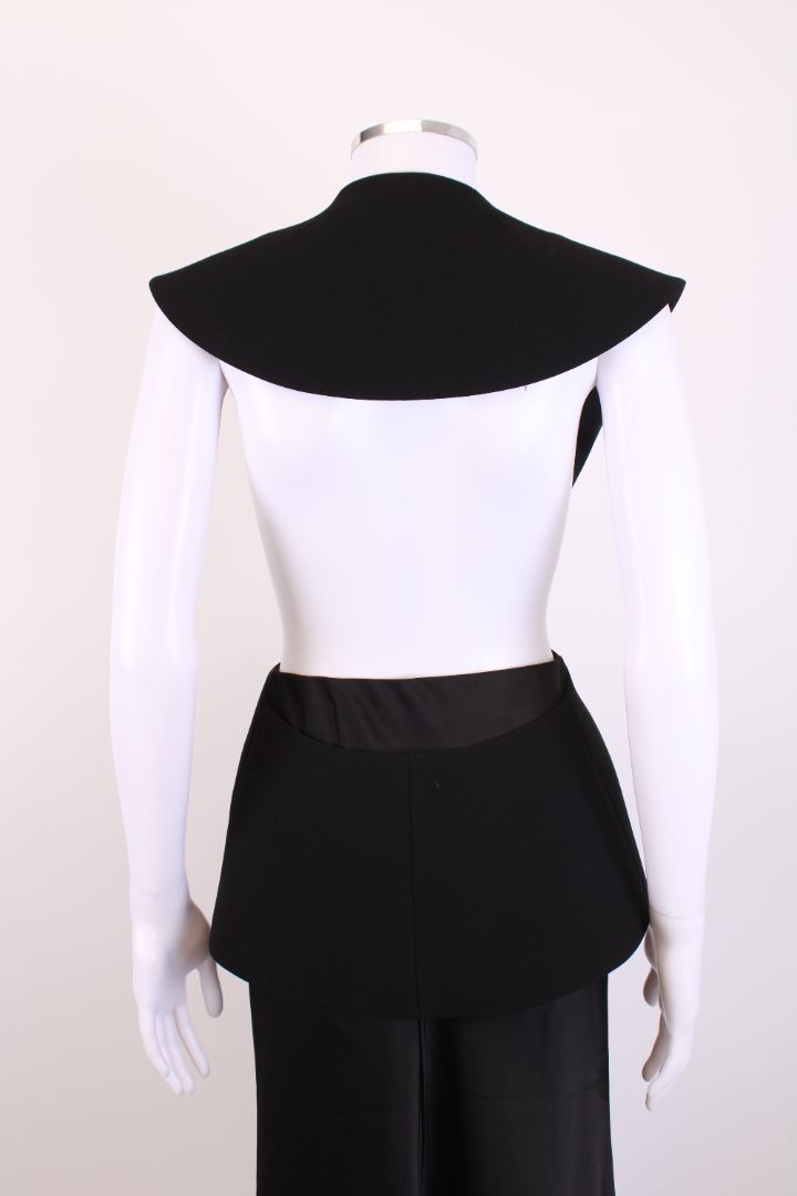 Balenciaga Waistcoat halter neck Black s