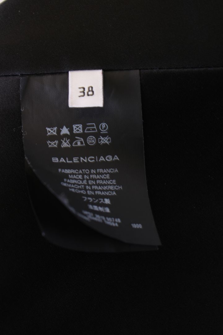 Balenciaga Waistcoat halter neck Black s