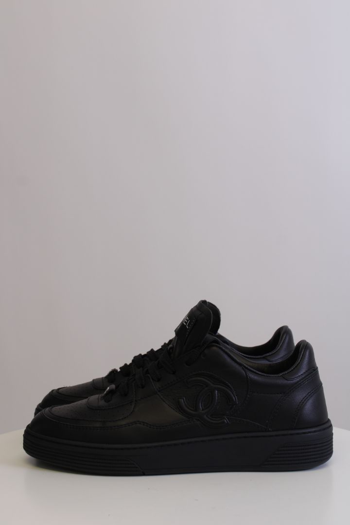 Chanel Shoes Black 38.5