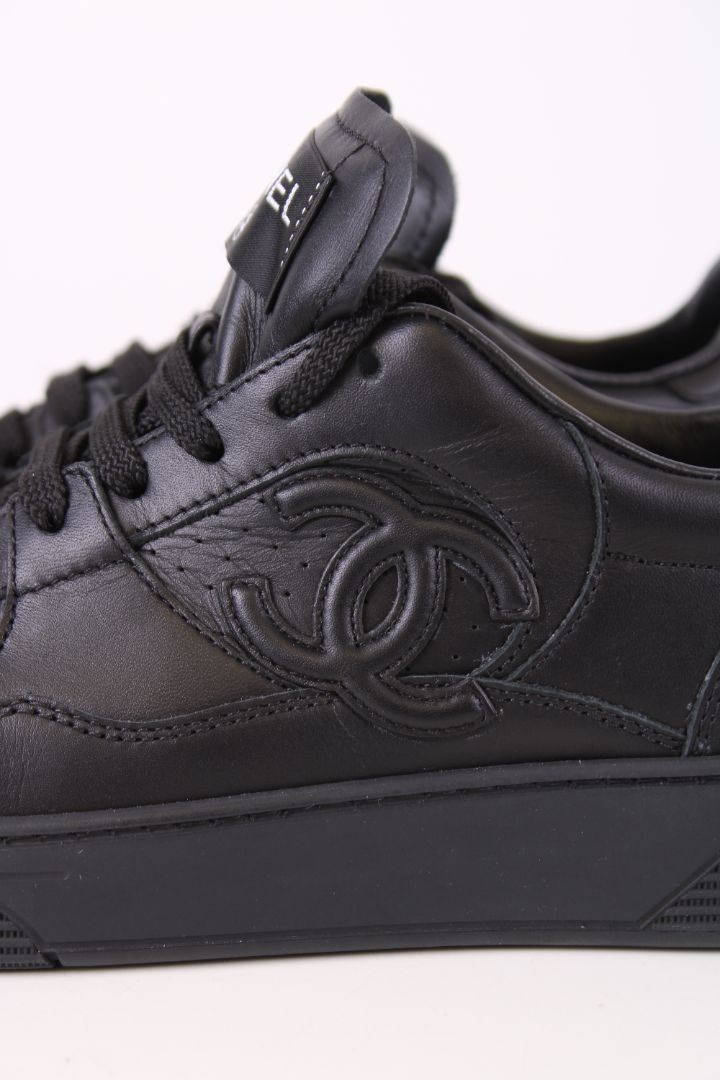 Chanel Shoes Black 38.5