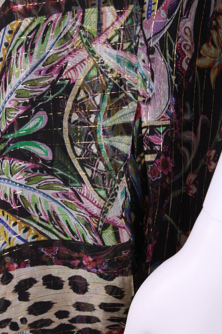 Roberto Cavalli Dress Black Print 12