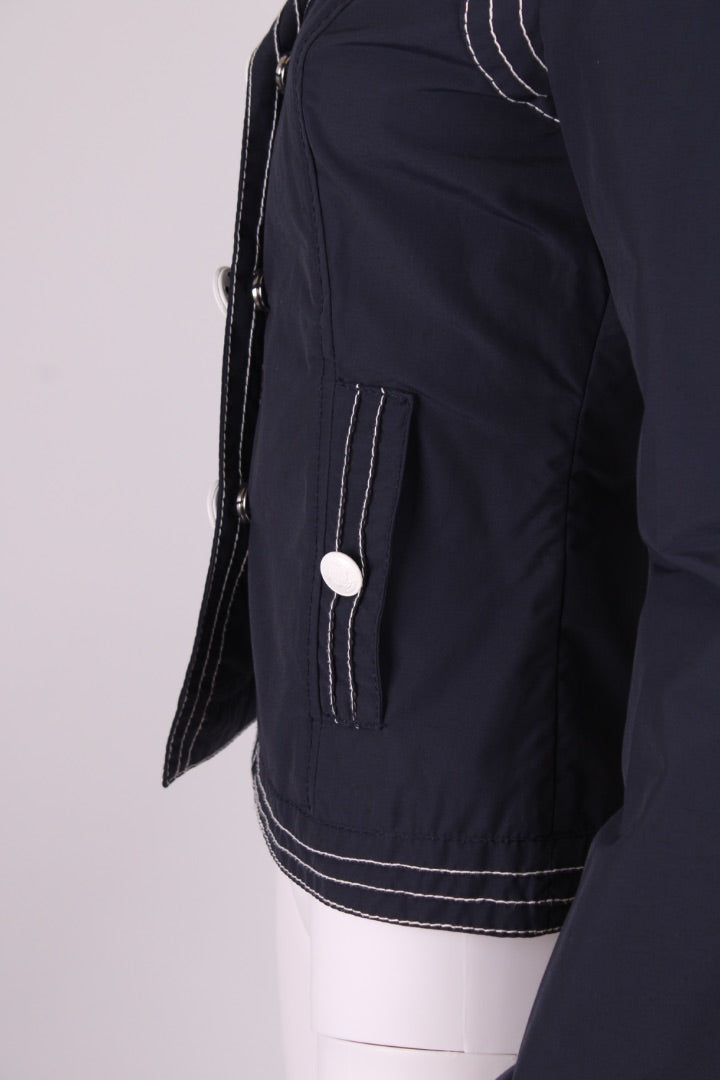 Moschino Jeans Popeye Button Jacket Navy/ White 8