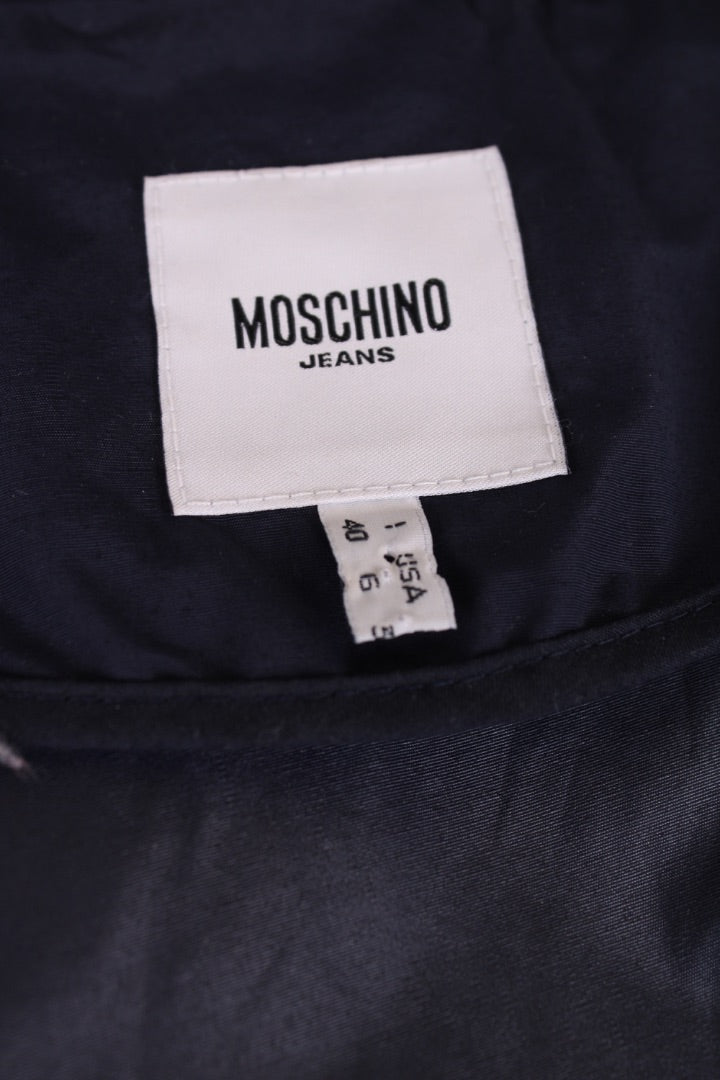Moschino Jeans Popeye Button Jacket Navy/ White 8