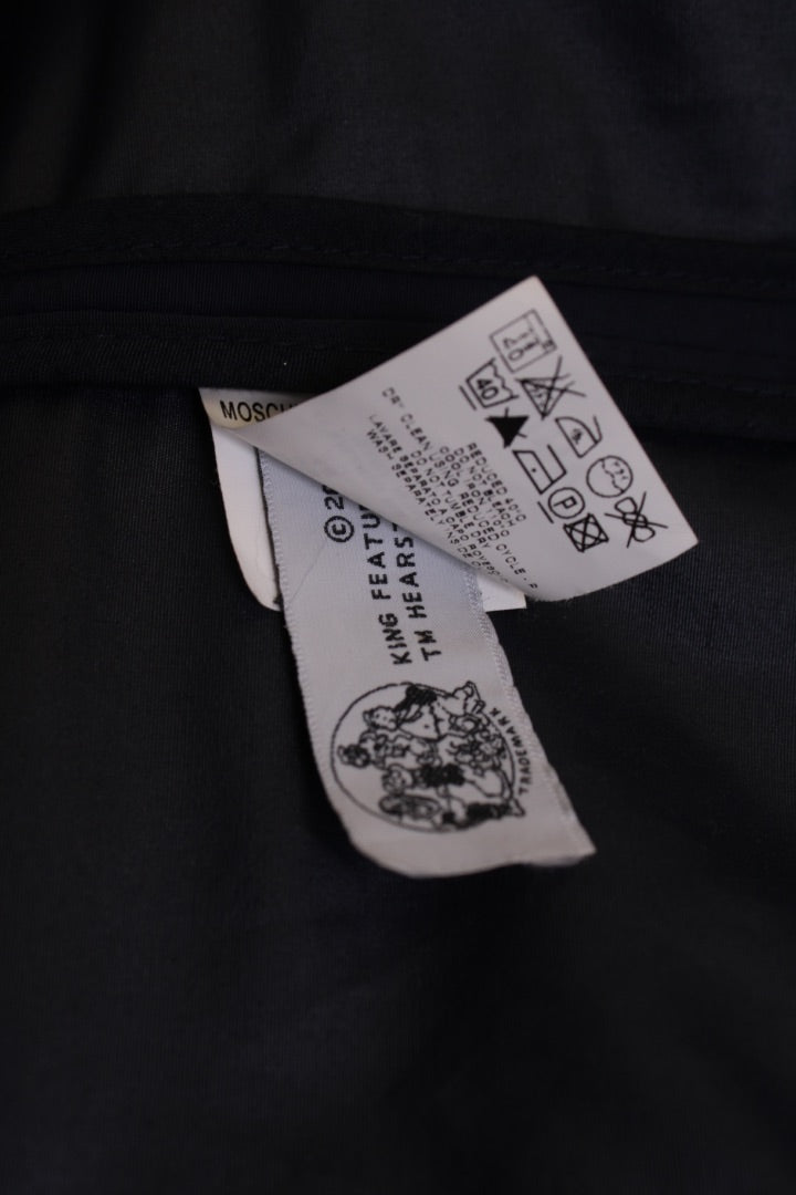 Moschino Jeans Popeye Button Jacket Navy/ White 8