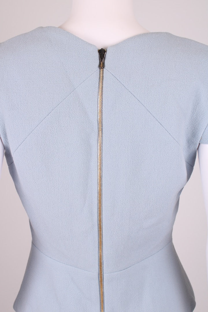 Roland Mouret S/S Top Light Blue 12
